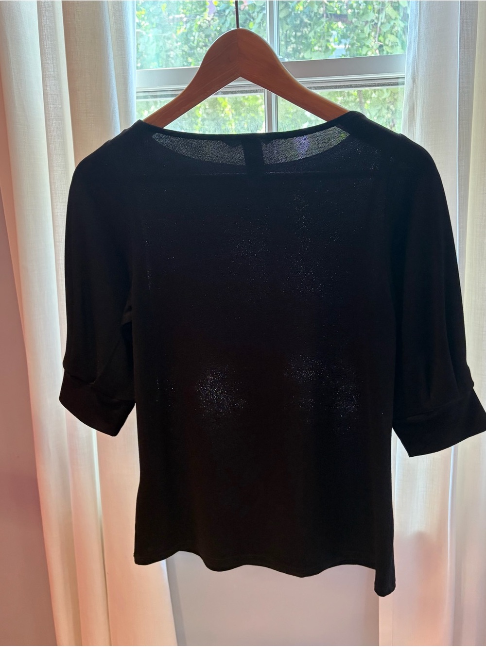 Twee Whimsygoth Office Siren Pleated 3/4 Sleeve Blouse